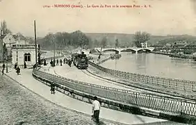 Corpet-Louvet (no 957-1903), no 50 des Chemins de fer de la Banlieue de Reims, en gare de Soissons-Port.