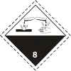 pictogramme ADR 8