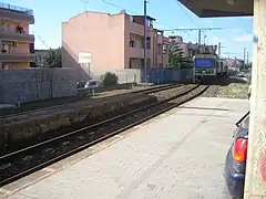 en gare de Monserrato.