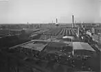 Panorama sur la zone industrielle de Plagwitz (entre 1918 et 1935)