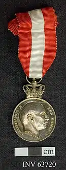 Médaille de la liberté du roi Christian X