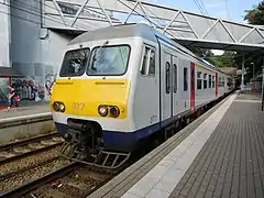 Arrivée d’un train S9 (2017).