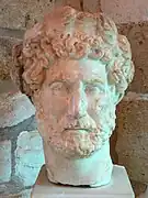 L'empereur Hadrien, Musée archéologique de La Canée (Crète)