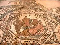 Mosaïque de Dionysos et Ariane