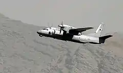 Un Antonov An-32 de la Force aérienne afghane en 2007.