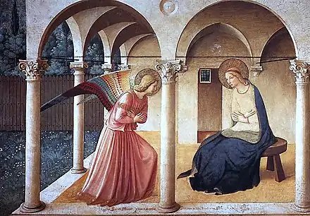 L'Annonciation du couvent San Marco.