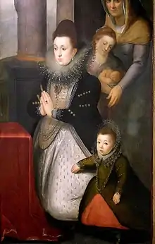 Anna Ximenes d'Aragon et doña Gracia Rodriguez de Evora, Anvers, Maagdenhuis.