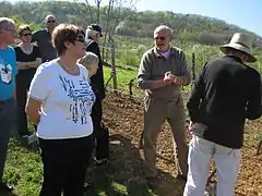 Le professeur de géologie jurassienne Michel Campy, expert du vignoble du Jura.