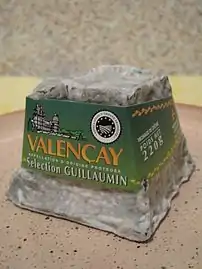 Le fromage fermier (étiquette verte) en 2010.