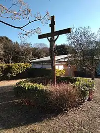 Croix du calvaire située avenue Clémenceau.