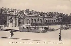 La gare conçue par Juste Lisch, édifiée en 1902.