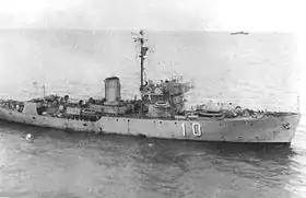 illustration de HMS Smilax (K280)