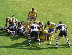 L'ASM Clermont Auvergne accueille le CA Brive au stade Marcel-Michelin le 28 août 2010