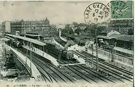 Les quais, dans les années 1920.