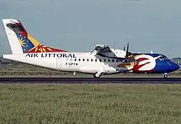 ATR-42-500 à Rome