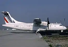 ATR 42-300 en livrée Air France en 1989 à Roissy