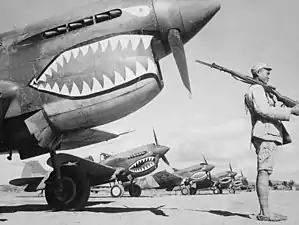 Des P-40 des Tigres volants.