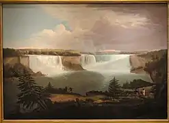 Alvan Fisher, A General View of the Falls of Niagara, 1820, The Smithsonian Institution