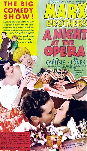 Description de l'image A Night at the Opera poster.jpg.