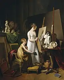 L'Atelier d'un peintre (vers 1800), Washington, National Gallery of Art.