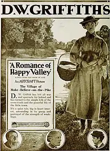 Description de l'image A Romance of Happy Valley (1919) - Ad 2.jpg.