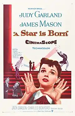 Description de l'image A Star Is Born (1954 film poster).jpg.