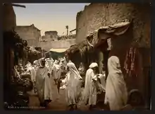 Une rue de Sidi Okba en 1899