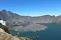 Le Segara Anak, lac de cratère du volcan Rinjani