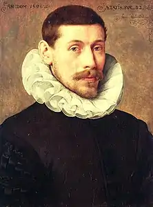 Portrait d'un homme, 1591Lieu inconnu