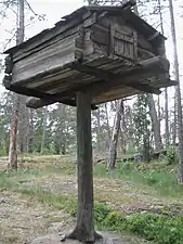 Cabane originaire de Petsamo