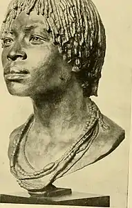 Ward, Femme d'Afrique centrale, bronze, dans A voice from the Congo, 1910