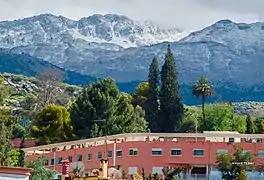 Vue du djebel Ghenim depuis Beni Mellal.