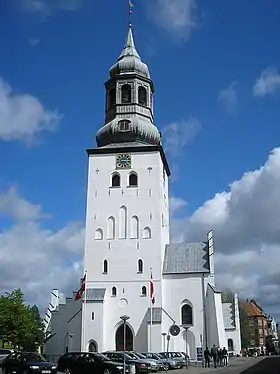 La cathédrale luthérienne d'Aalborg.