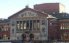 Aarhus Teater à Aarhus (1898-1900).