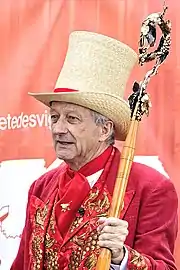 François Margot, Abbé-président, cortège pour la cérémonie de proclamation.