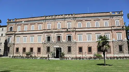 La villa néoclassique de Sigismondo Bandini.