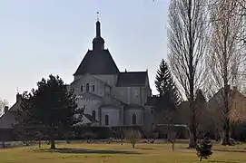 L'abbatiale Saint-Pierre en 2010.