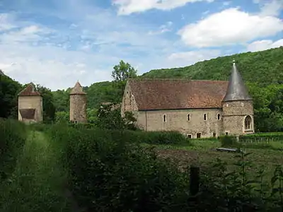 Vue de l'abbaye.