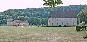 L'abbaye de Reigny.