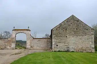 Entrée de l'abbaye.