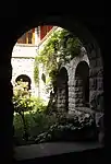 Vue du cloître.