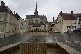 l'abbaye et sa perspective