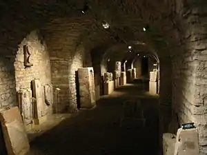 Crypte de l'abbaye.