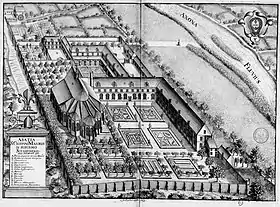 Saint-Crépin-Le-Grand de Soissons dans Monasticon Gallicanum.