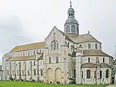 L'église abbatiale.