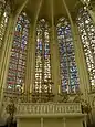 Fenêtres de l'abside.