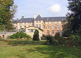 Abbaye Saint-Martin-des-Glandières de Longeville-lès-Saint-Avold.