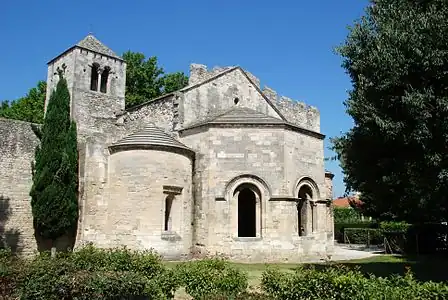 L'abbaye Saint-Ruf d'Avignon.