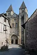 L'abbatiale Sainte-Foy de Conques, Aveyron.