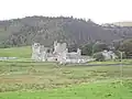 L'abbaye, vue de l'ouest